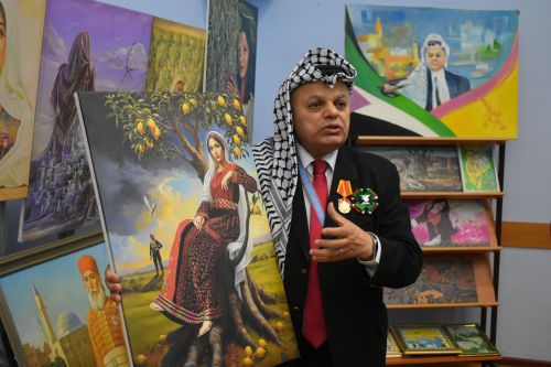 В Кайбицах открылась Междунардная выставка «Палестина в наших сердцах»