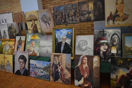В Кайбицах открылась Междунардная выставка «Палестина в наших сердцах»