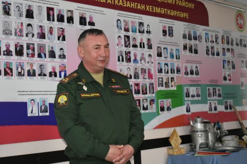 Кайбыч ягы музеенда «Тынычлык солдаты сугышны сайламый» дигән музей-дәрес үтте