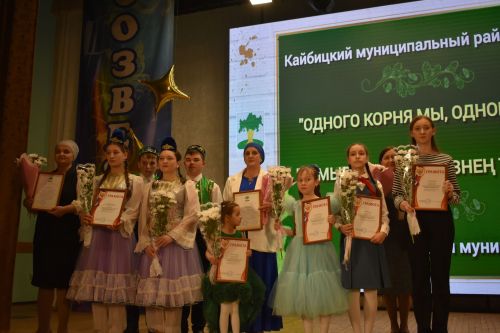 В честь 34-летия Кайбиц в районном доме культуры состоялось торжественное мероприятие
