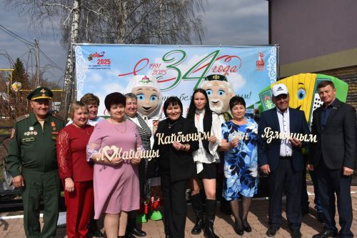 В честь 34-летия Кайбиц в районном доме культуры состоялось торжественное мероприятие