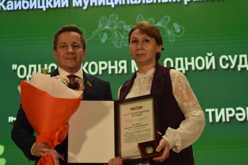 В честь 34-летия Кайбиц в районном доме культуры состоялось торжественное мероприятие