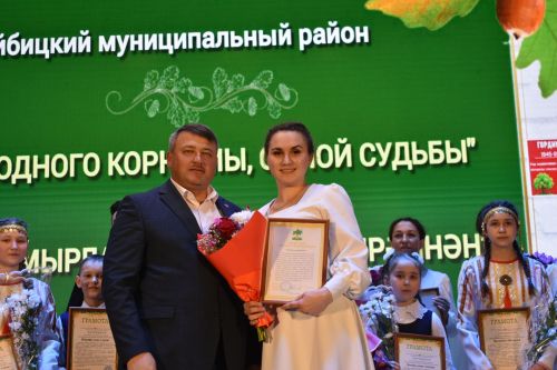 В честь 34-летия Кайбиц в районном доме культуры состоялось торжественное мероприятие