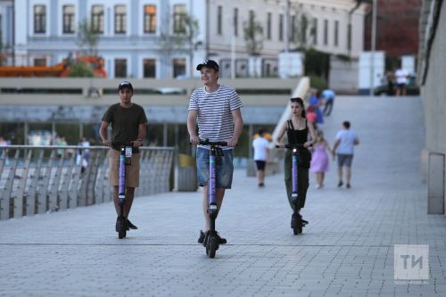 В Казани в первый день проката самокатов задержали 15 нарушителей