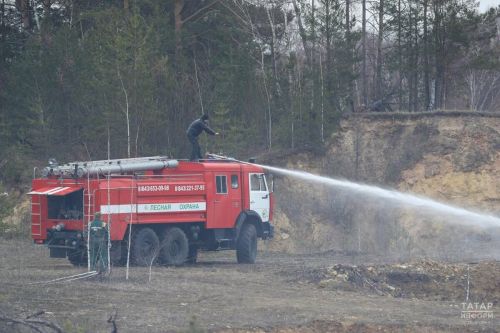 В Татарстане объявили штормовое предупреждение из-за высокой пожарной опасности лесов