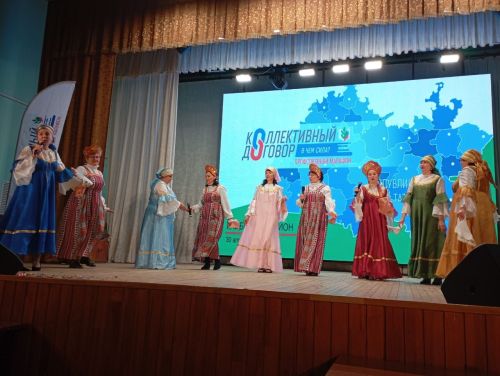 В Кайбицком районе  состоялся профсоюзный марафон «Коллективный договор. В чем сила?»