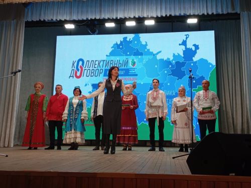 В Кайбицком районе  состоялся профсоюзный марафон «Коллективный договор. В чем сила?»