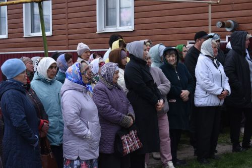 Олы Кайбычта махсус хәрби операция зонасында һәлак булган авылдашлары белән хушлаштылар