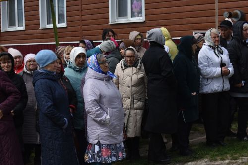 Олы Кайбычта махсус хәрби операция зонасында һәлак булган авылдашлары белән хушлаштылар