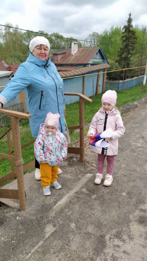 В Кайбицах встретили 80 годовщину Победы