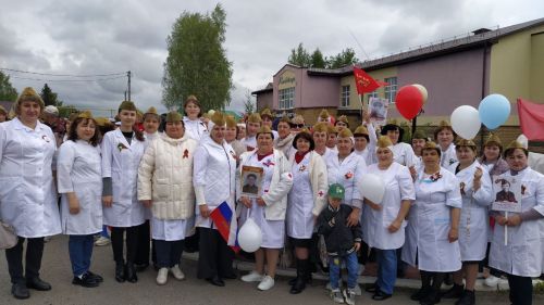 В Кайбицах встретили 80 годовщину Победы