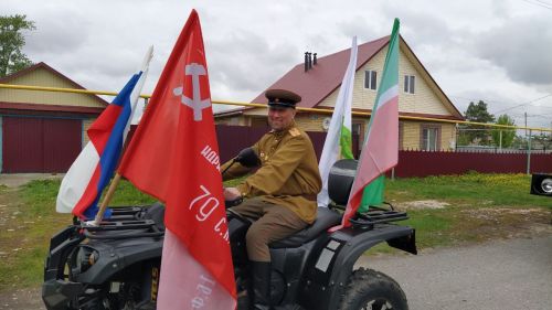 В Кайбицах встретили 80 годовщину Победы