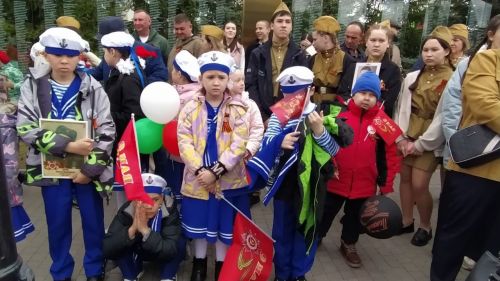 В Кайбицах встретили 80 годовщину Победы