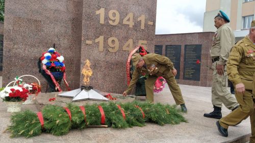 В Кайбицах встретили 80 годовщину Победы