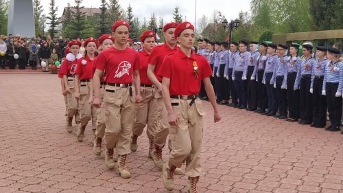 В Кайбицах встретили 80 годовщину Победы