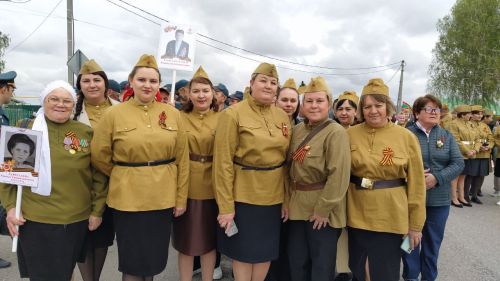 В Кайбицах встретили 80 годовщину Победы