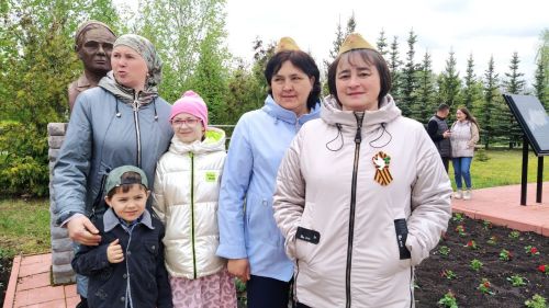 В Кайбицах встретили 80 годовщину Победы