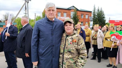 В Кайбицах встретили 80 годовщину Победы