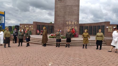 В Кайбицах встретили 80 годовщину Победы