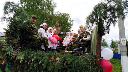 В Кайбицах встретили 80 годовщину Победы