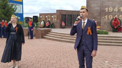 В Кайбицах встретили 80 годовщину Победы