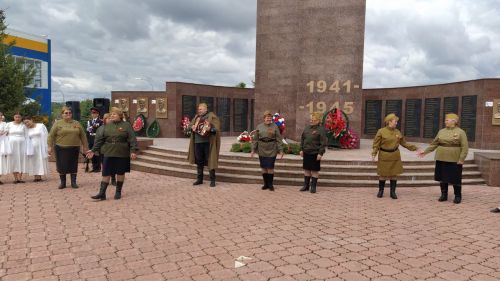В Кайбицах встретили 80 годовщину Победы