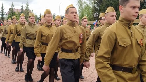 В Кайбицах встретили 80 годовщину Победы