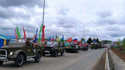 В Кайбицах встретили 80 годовщину Победы