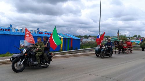 В Кайбицах встретили 80 годовщину Победы