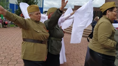 В Кайбицах встретили 80 годовщину Победы
