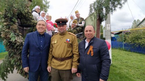 В Кайбицах встретили 80 годовщину Победы