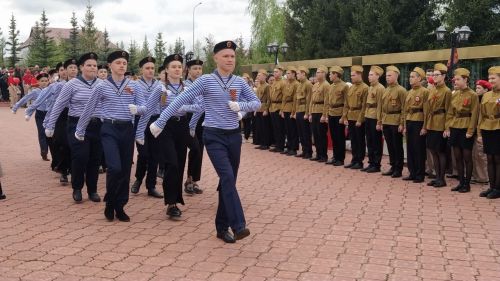 В Кайбицах встретили 80 годовщину Победы