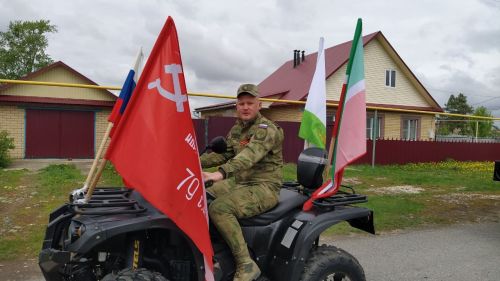 В Кайбицах встретили 80 годовщину Победы