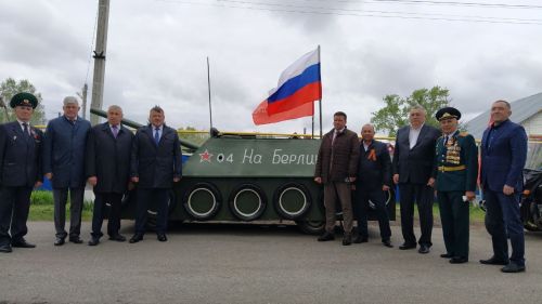 В Кайбицах встретили 80 годовщину Победы
