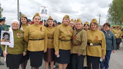 В Кайбицах встретили 80 годовщину Победы