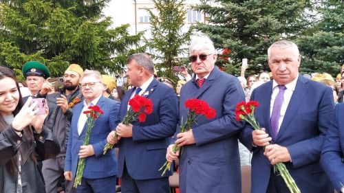 В Кайбицах встретили 80 годовщину Победы