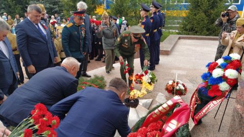В Кайбицах встретили 80 годовщину Победы