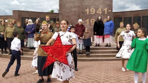 В Кайбицах встретили 80 годовщину Победы