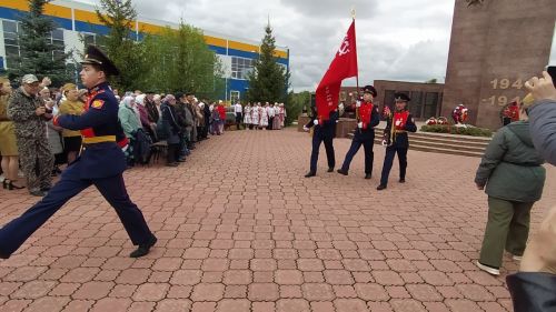 В Кайбицах встретили 80 годовщину Победы