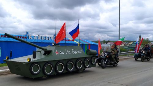 В Кайбицах встретили 80 годовщину Победы