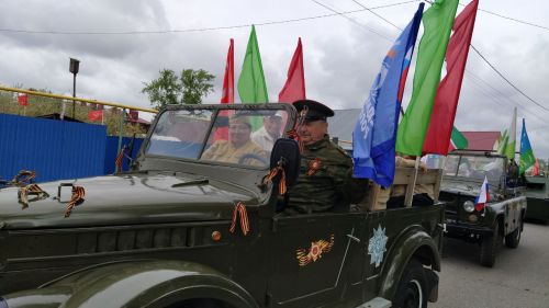 В Кайбицах встретили 80 годовщину Победы