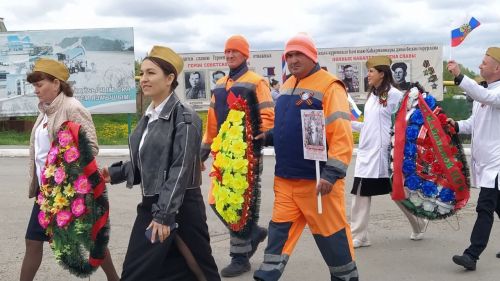В Кайбицах встретили 80 годовщину Победы