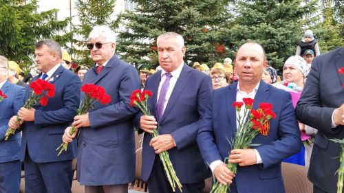 В Кайбицах встретили 80 годовщину Победы