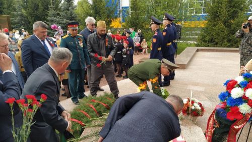 В Кайбицах встретили 80 годовщину Победы