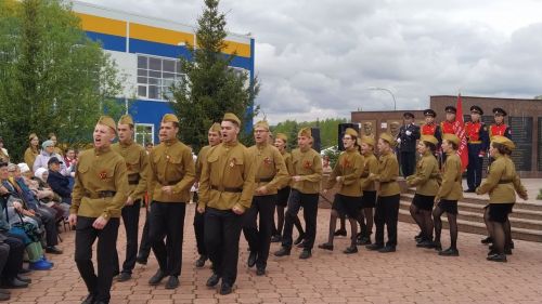 В Кайбицах встретили 80 годовщину Победы