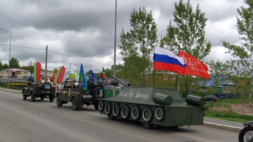 В Кайбицах встретили 80 годовщину Победы