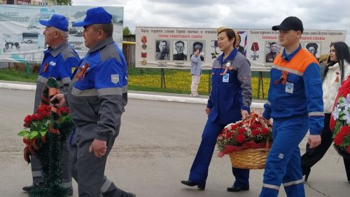 В Кайбицах встретили 80 годовщину Победы