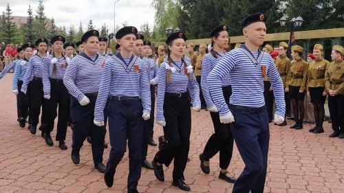 В Кайбицах встретили 80 годовщину Победы