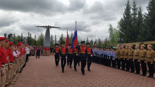 В Кайбицах встретили 80 годовщину Победы