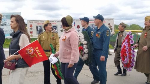 В Кайбицах встретили 80 годовщину Победы